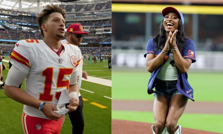 Simone Biles Calls Patrick Mahomes a ‘Miracle Worker