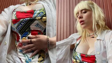 Billie Eilish Mirror Photo Strap