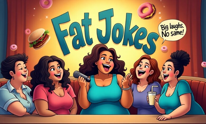 Fat jokes