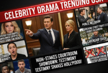 Celebrity Drama Trending USA